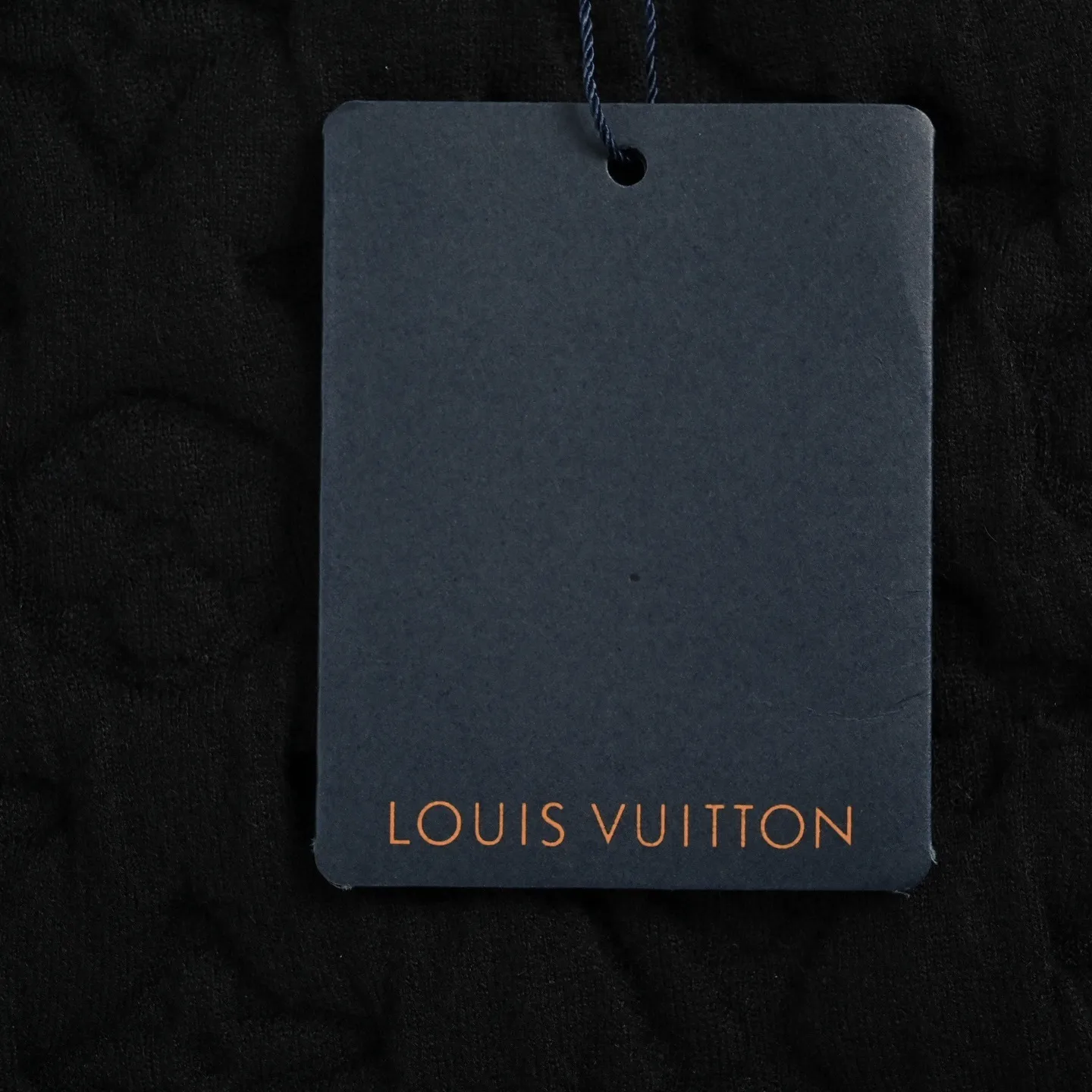 Louis Vuitton/Louis Vuitton old flower embossed wool knitted bomber jacket